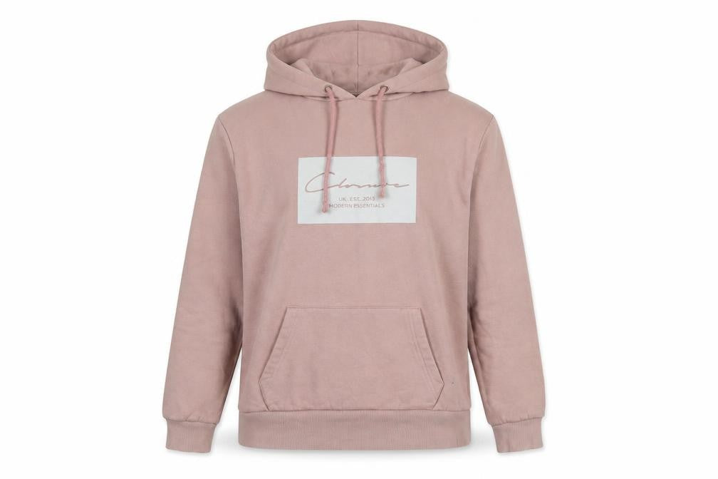 Front view of Closure Pink Women's Hoodie S Pullover with Logo