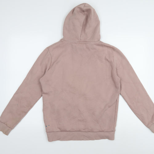 Closure Pink Women's Hoodie S Pullover with Logo