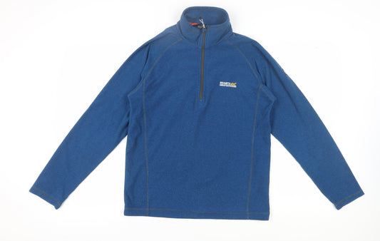 Regatta Men's Blue 1/4 Zip Sweatshirt M