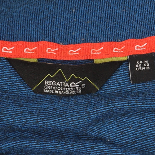 Regatta Men's Blue 1/4 Zip Sweatshirt M