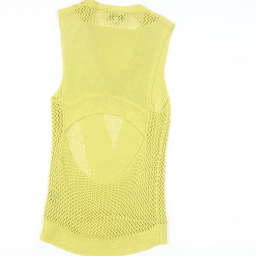 Robert Rodriguez Women's Yellow Silk Camisole Tank L
