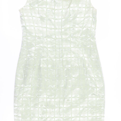 SOPHISTICATE Women's Green Sheath Dress Size 10