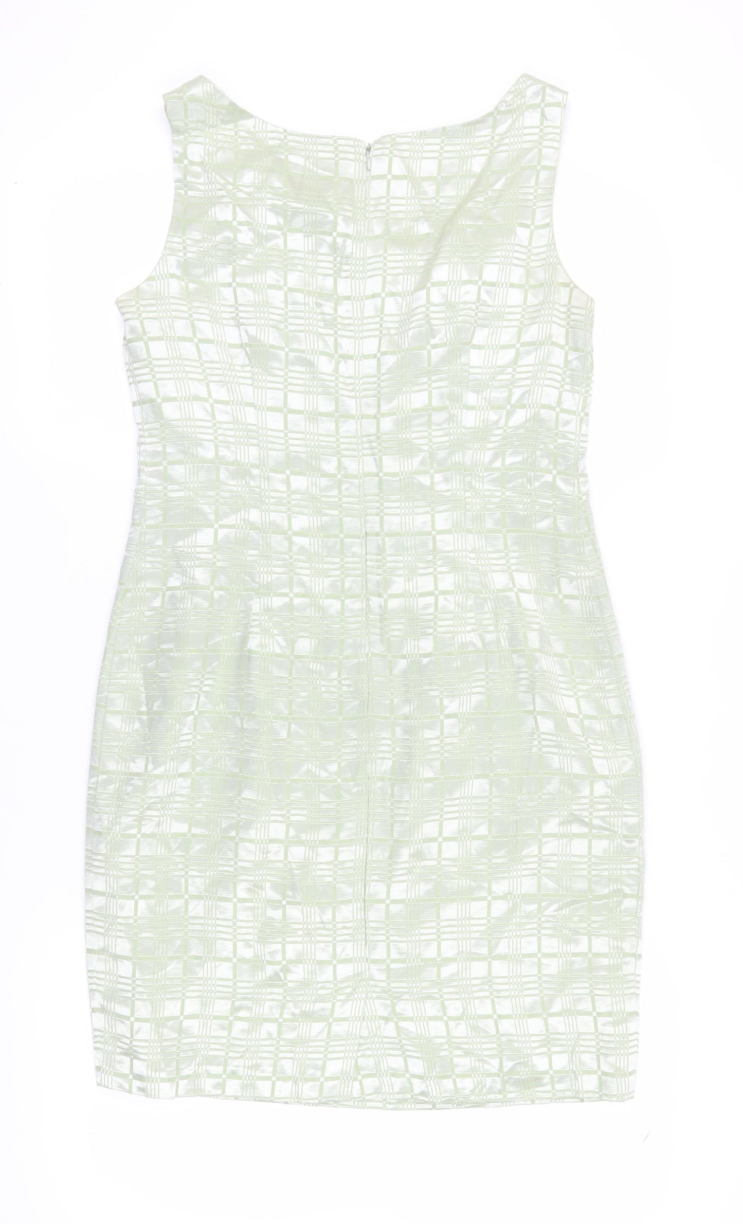 SOPHISTICATE Women's Green Sheath Dress Size 10