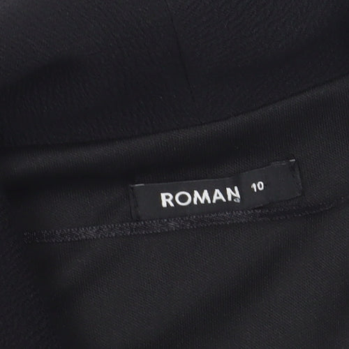 Roman Women's Black Blazer Jacket Size 10