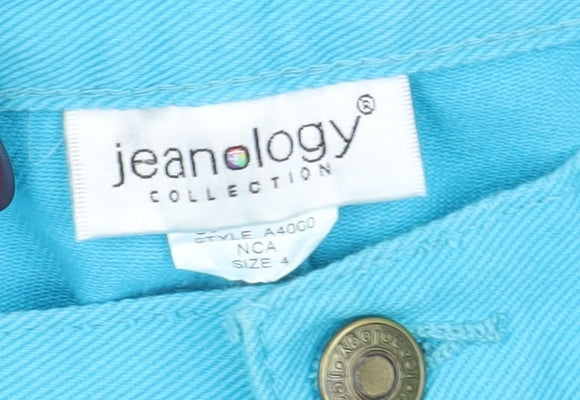Jeanology Women's Blue Straight Leg Jeans Size 4