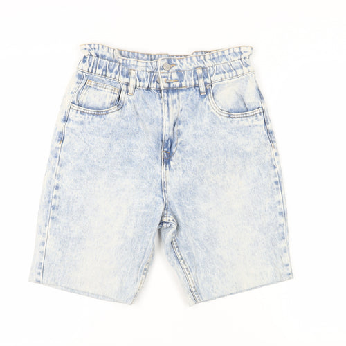 SWS Denim Co Women's Blue Paperbag Denim Shorts L