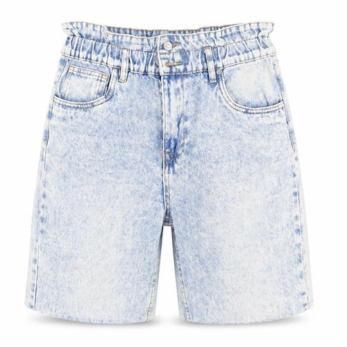 SWS Denim Co Women's Blue Paperbag Denim Shorts L