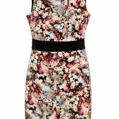 Coast Women Multicolour Floral Bodycon Dress Size 8
