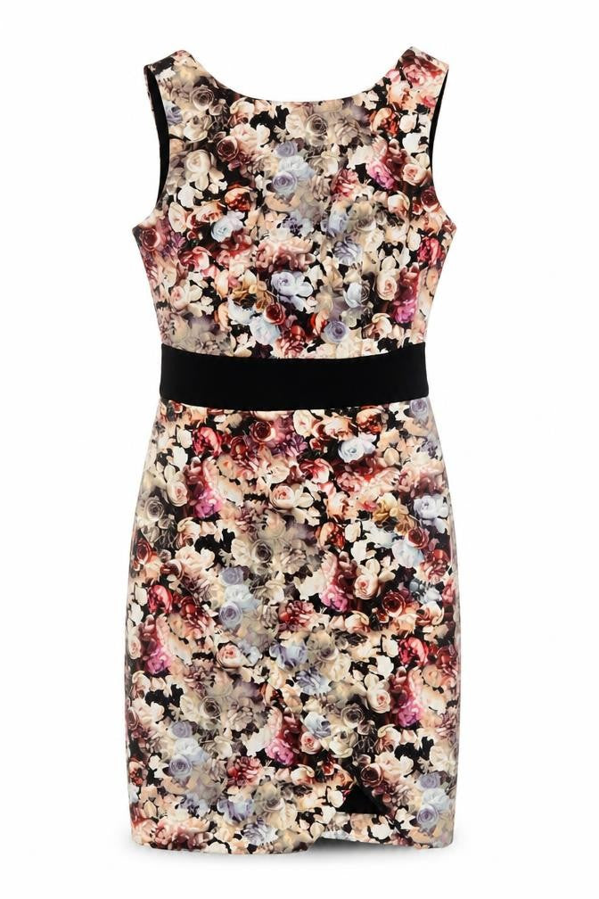 Coast Women Multicolour Floral Bodycon Dress Size 8