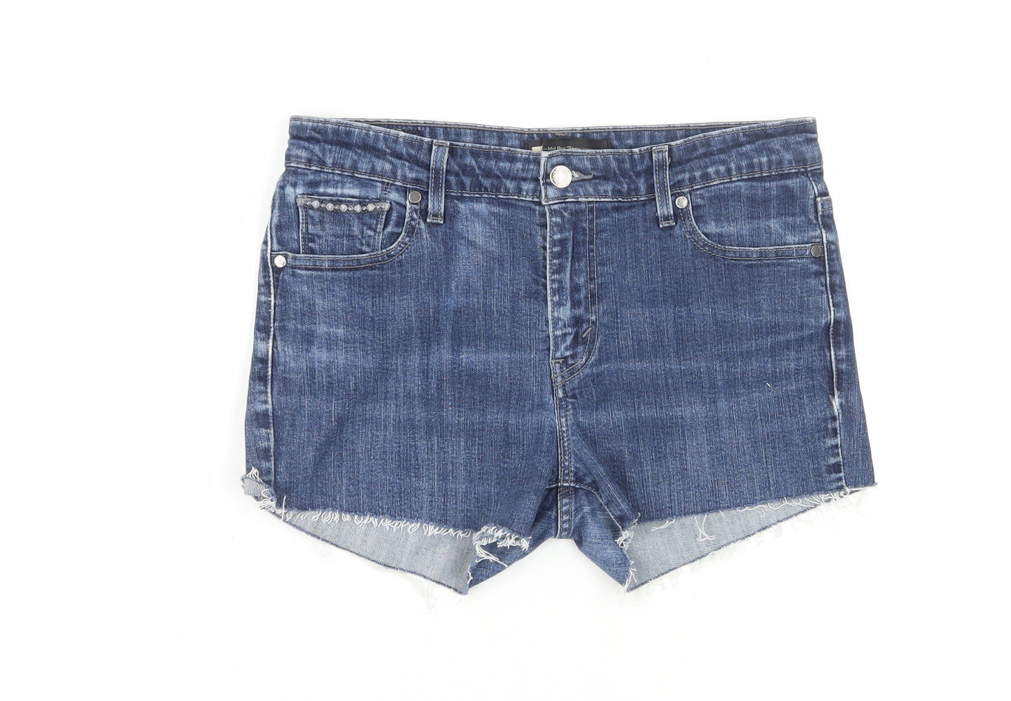 Levi's Women's Blue Cut-Off Denim Shorts L