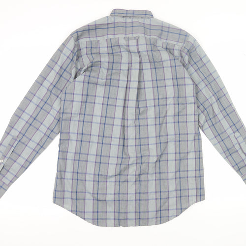 Shore Club Men's Multicoloured Plaid Shirt Small