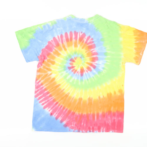 Disney Unisex Multicoloured Tie-Dye T-Shirt M