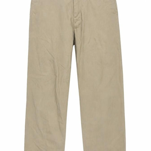 Lee Men's Beige Chino Trousers, Straight Fit, Size L