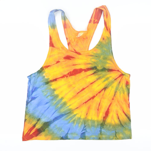 Fu Paddlers Unisex Tie-Dye Tank Top Multicoloured L