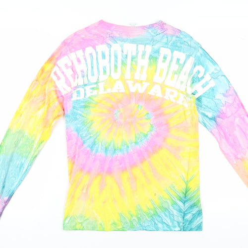 Gildan Long Sleeve Tie-Dye T-Shirt Unisex Small