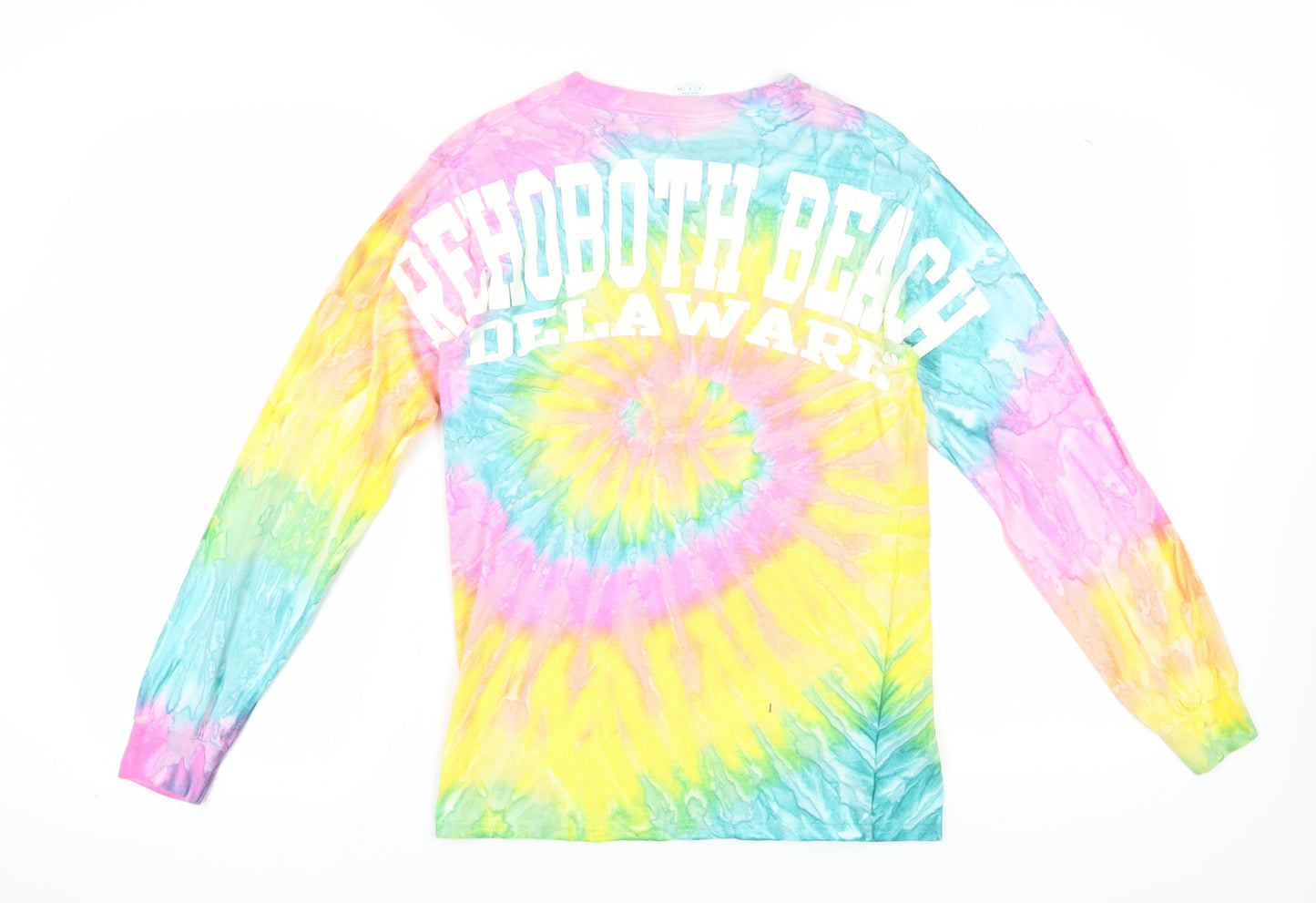 Gildan Long Sleeve Tie-Dye T-Shirt Unisex Small