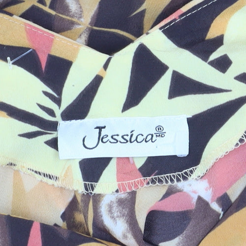Jessica Women's Multicoloured Floral Dress, Size 10, Sleeveless