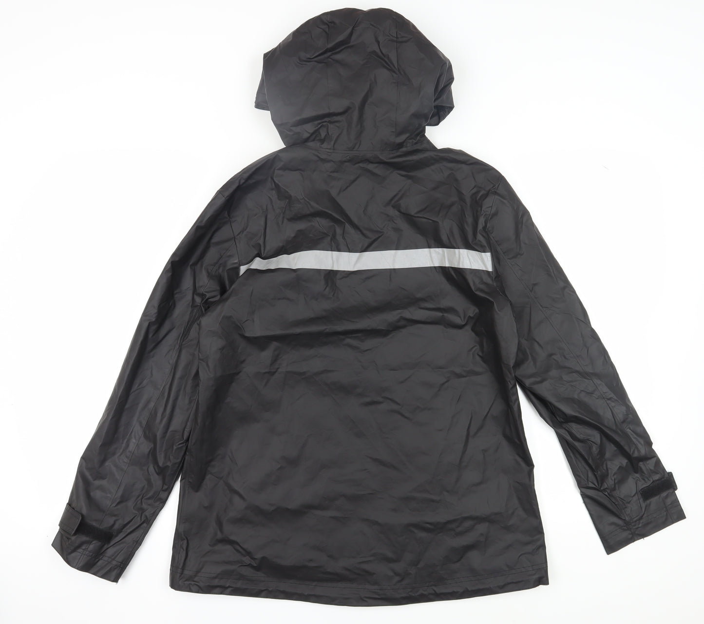 Charles River Unisex Black Rain Coat Jacket M