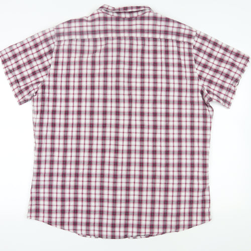 J. Ferrar Men's Multicoloured Plaid Shirt 2XL