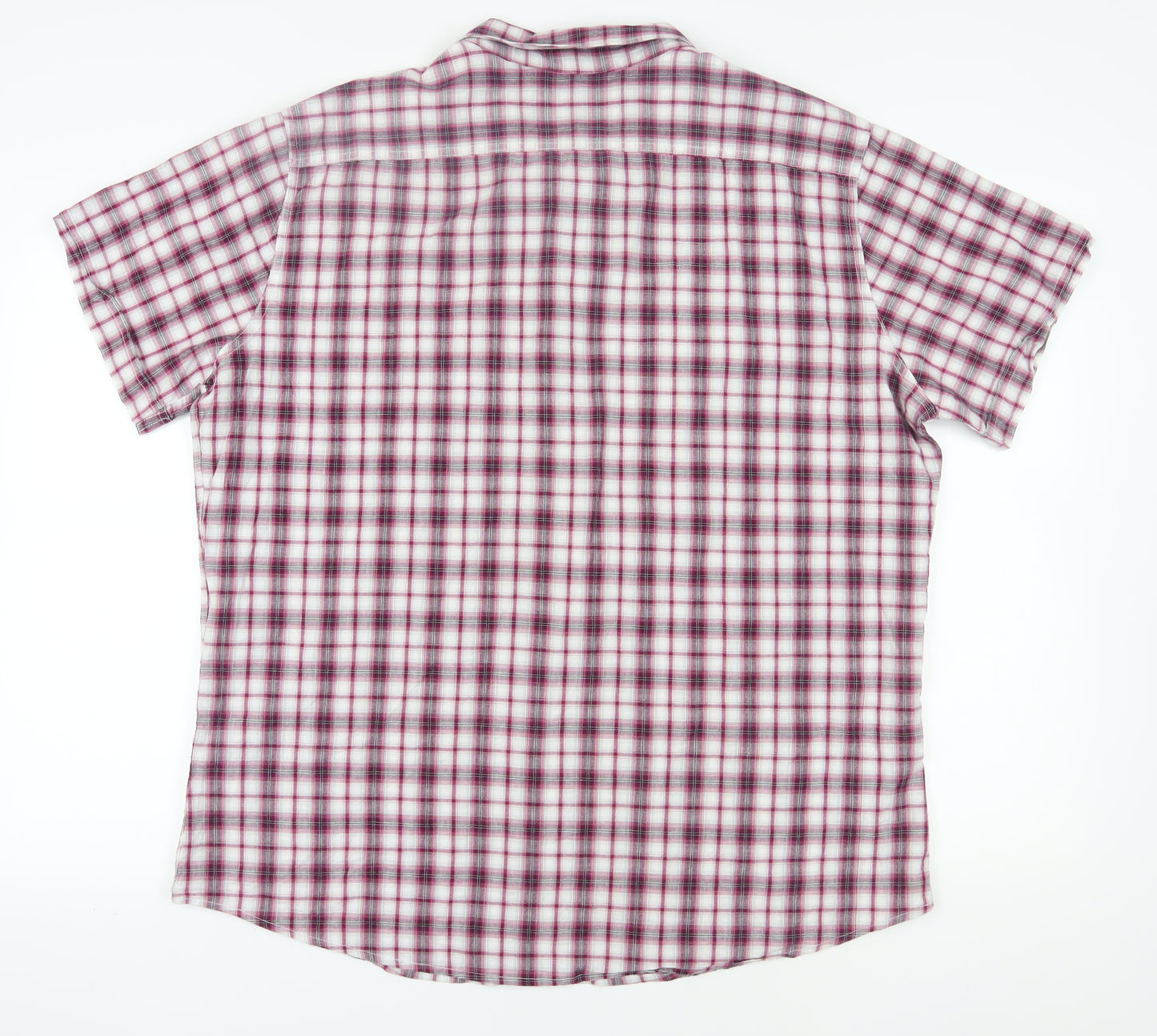 J. Ferrar Men's Multicoloured Plaid Shirt 2XL
