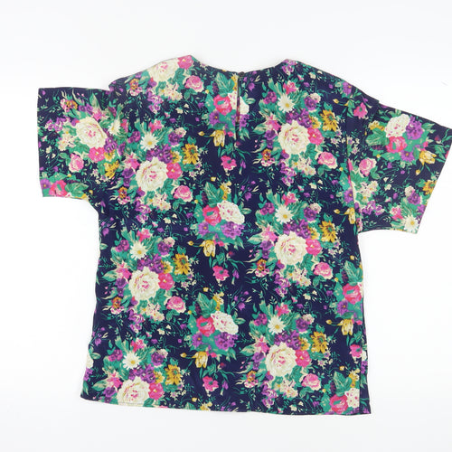 Worthington Women's Multicoloured Floral Blouse Size 6