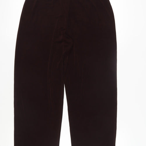 Citiknits Women’s Brown Straight Trousers M