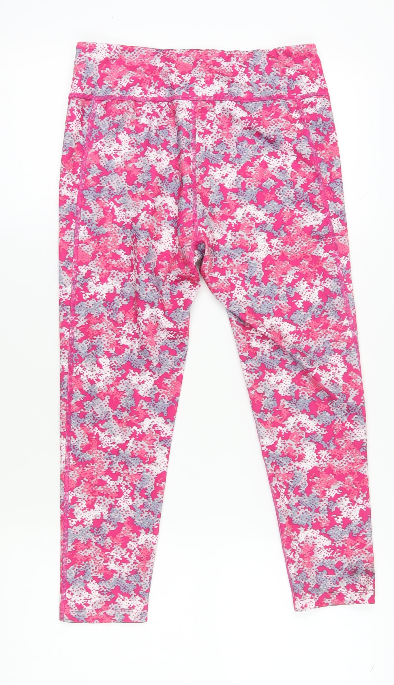 Columbia Women's Pink Camouflage Leggings Size M
