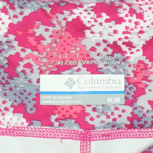 Columbia Women's Pink Camouflage Leggings Size M