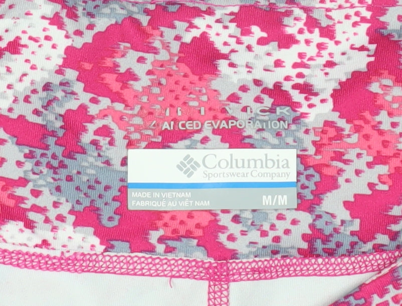Columbia Women's Pink Camouflage Leggings Size M