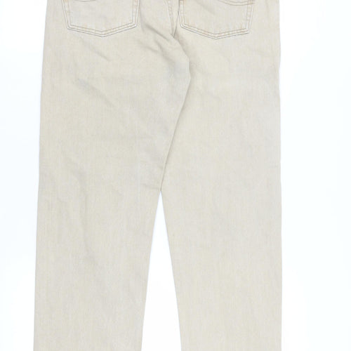 Lee Men's Beige Straight Jeans Size 33