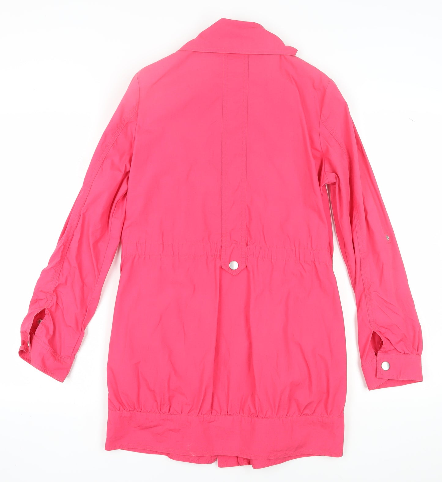 Marks and Spencer Women's Pink Parka Jacket Size 8