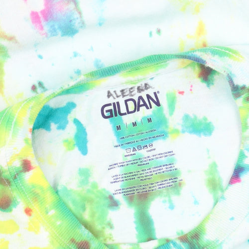 Gildan Unisex Multicoloured M Tie-Dye T-Shirt