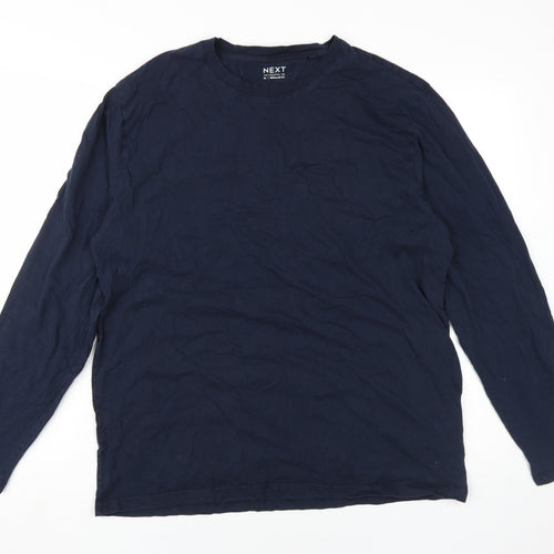 Next Men's Blue XL Long Sleeve T-Shirt