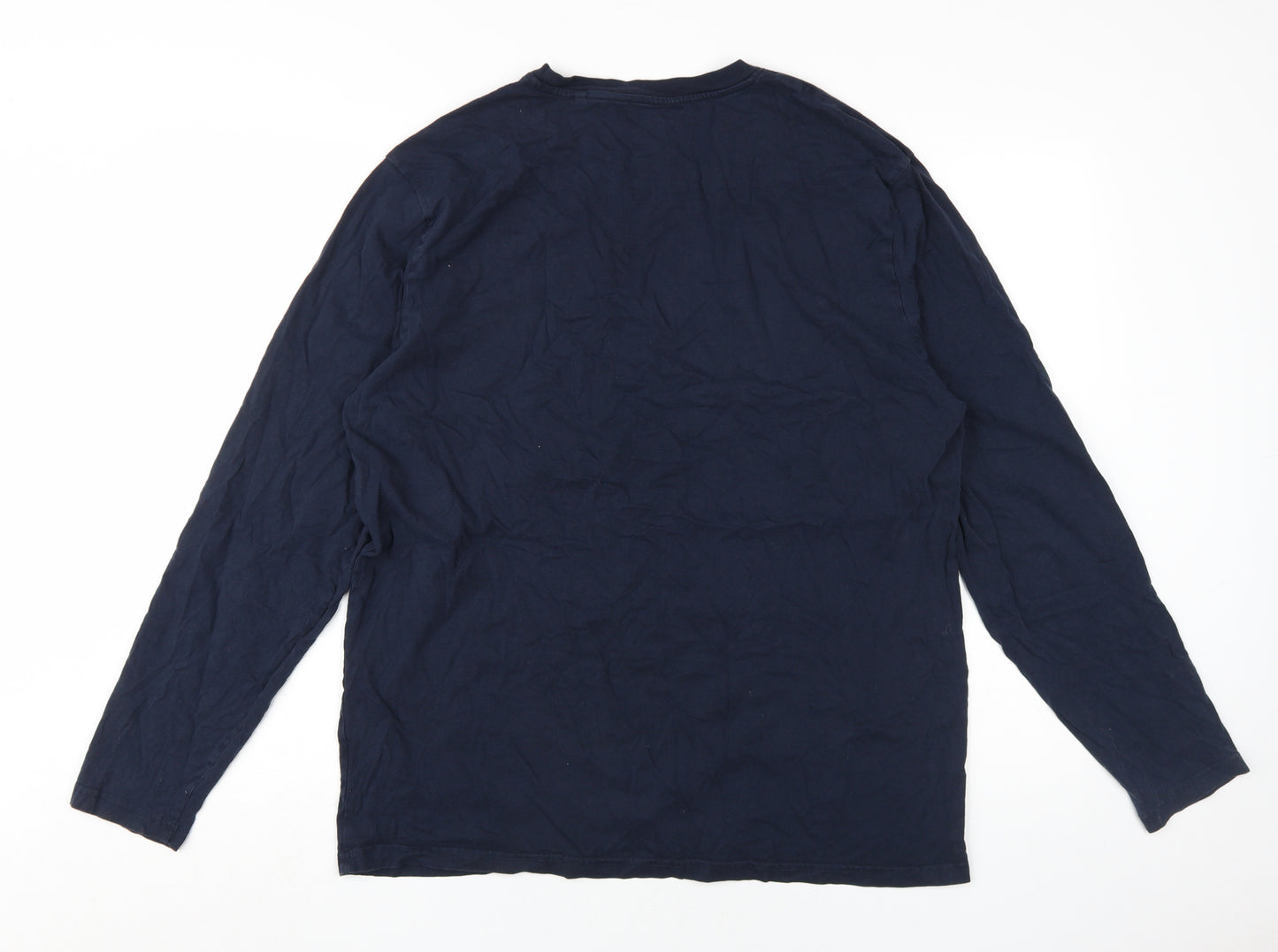 Next Men's Blue XL Long Sleeve T-Shirt