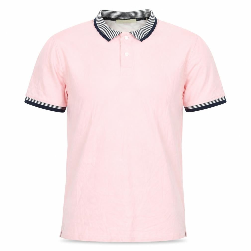 Tailored Originals Men's Pink Polo Shirt Small