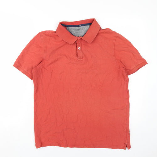 Marks and Spencer Men's Red L Polo Shirt