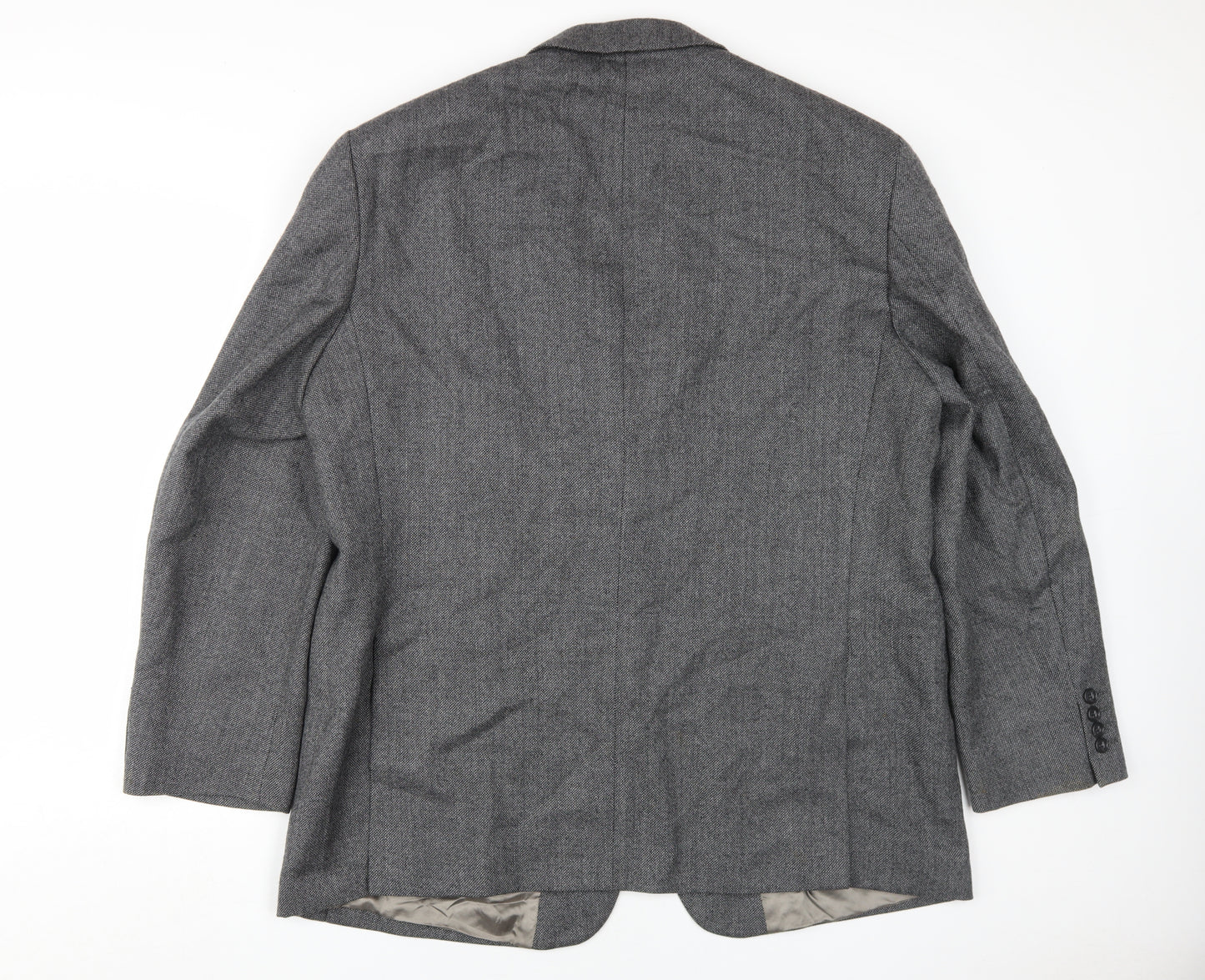 Marks and Spencer Grey Wool Blazer, Men's 46R