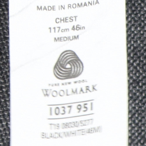 Marks and Spencer Grey Wool Blazer, Men's 46R