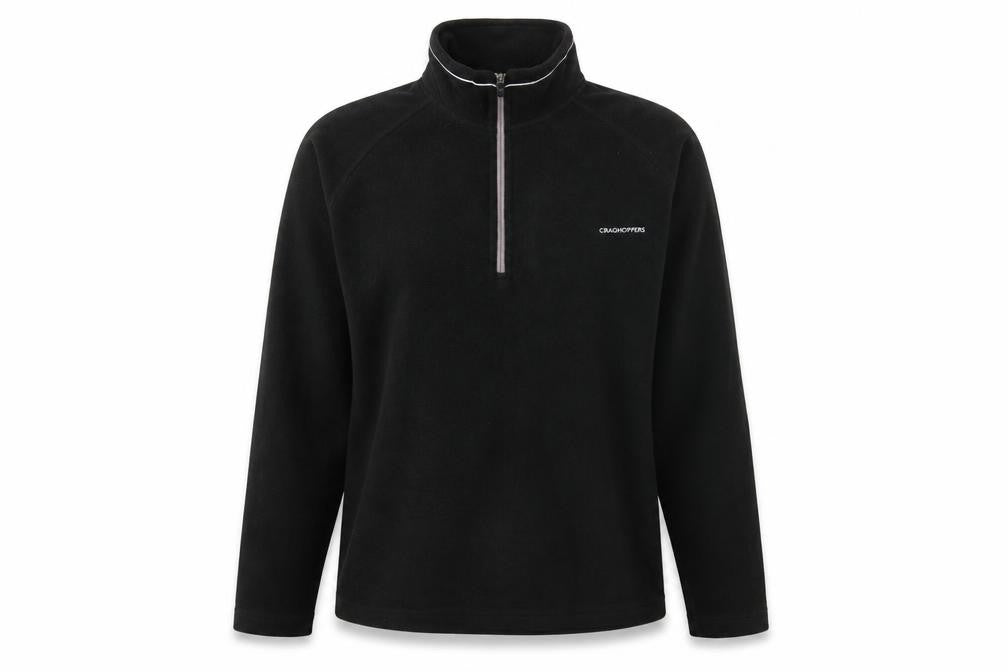 Front view of Craghoppers Women's Black Fleece Pullover, size 12