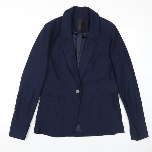 Minus Women's Blue Blazer Jacket Size 14