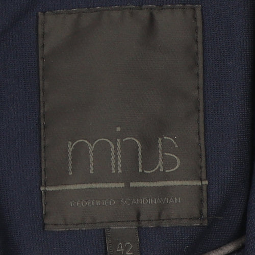 Minus Women's Blue Blazer Jacket Size 14