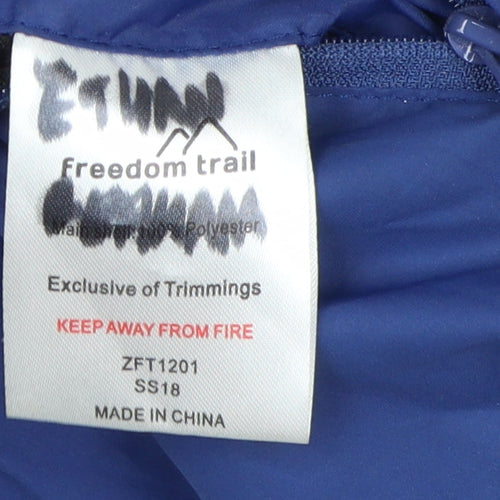 Freedom Trail Boys Blue Waterproof Jacket 9-10 Years