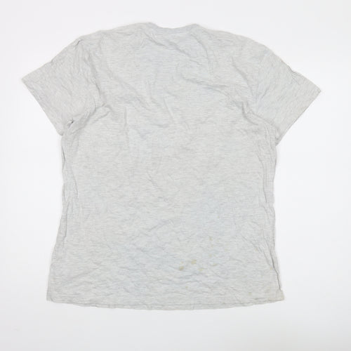 Disney Women's Grey Grumpy T-Shirt, Size L