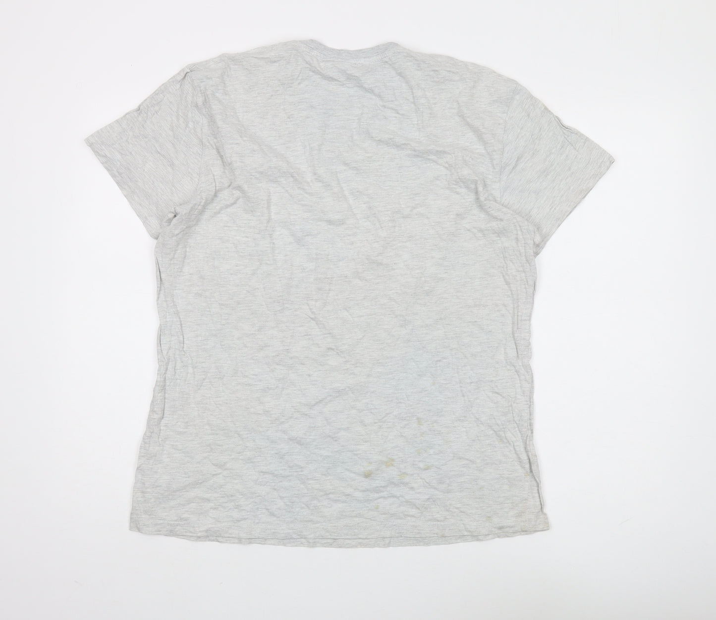 Disney Women's Grey Grumpy T-Shirt, Size L
