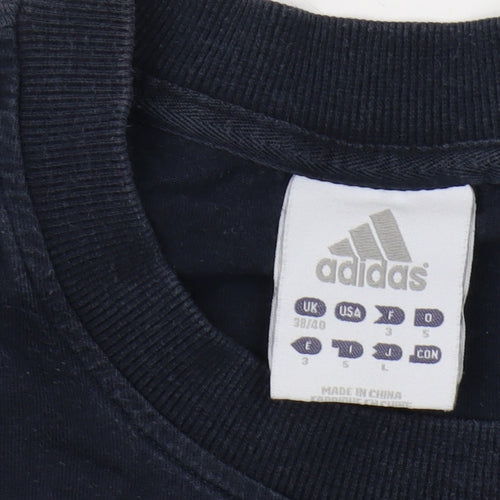Adidas Men's Black M Short Sleeve Crew Neck T-Shirt