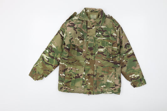 Highlander Boys Green Camo Military Jacket 9-10 Years