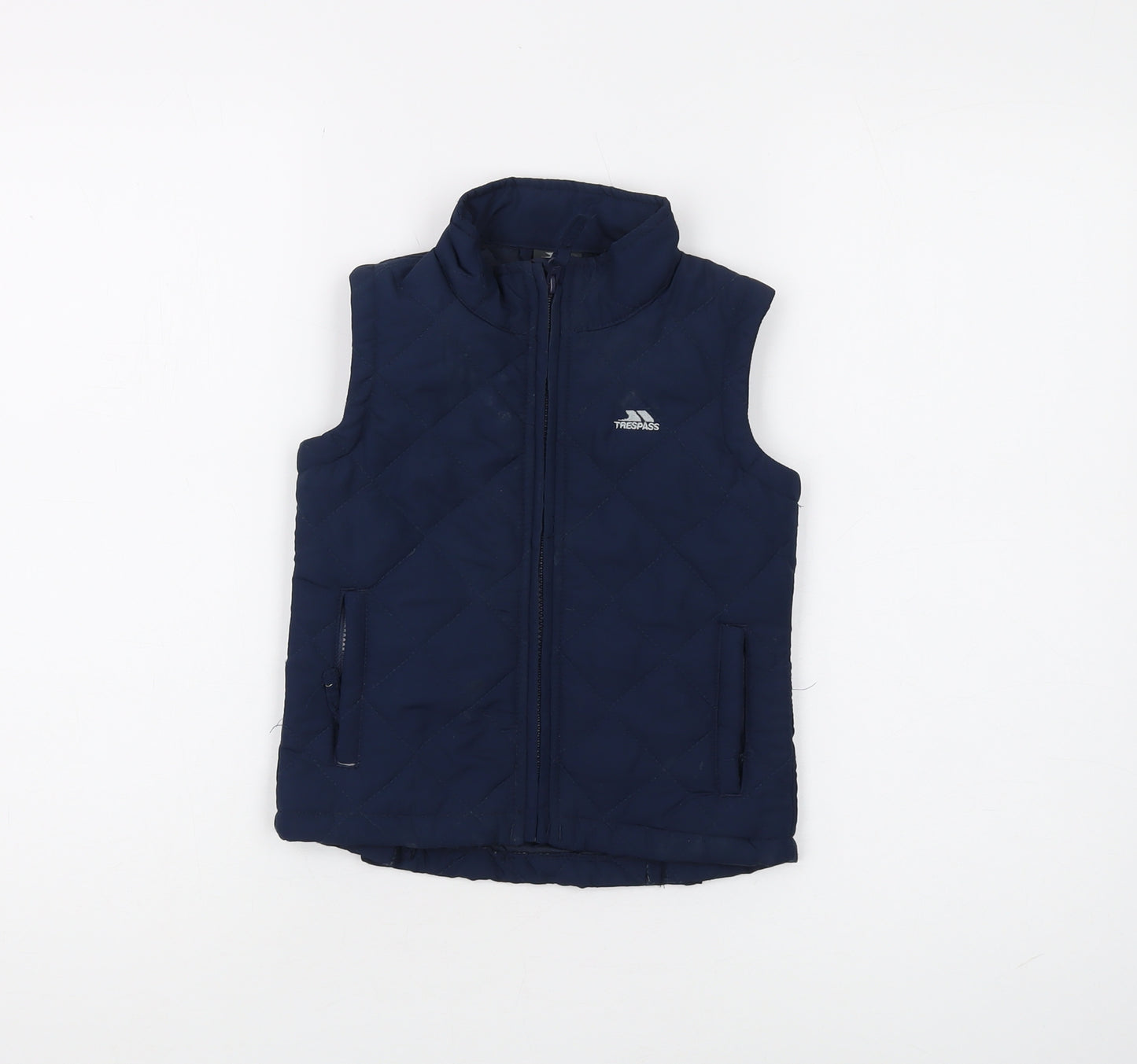 Trespass Boys Blue Quilted Bodywarmer 3-4 Years
