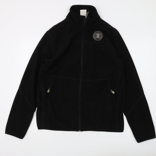 Hudson's Bay Co. Men's Black Full Zip Fleece Sweatshirt M