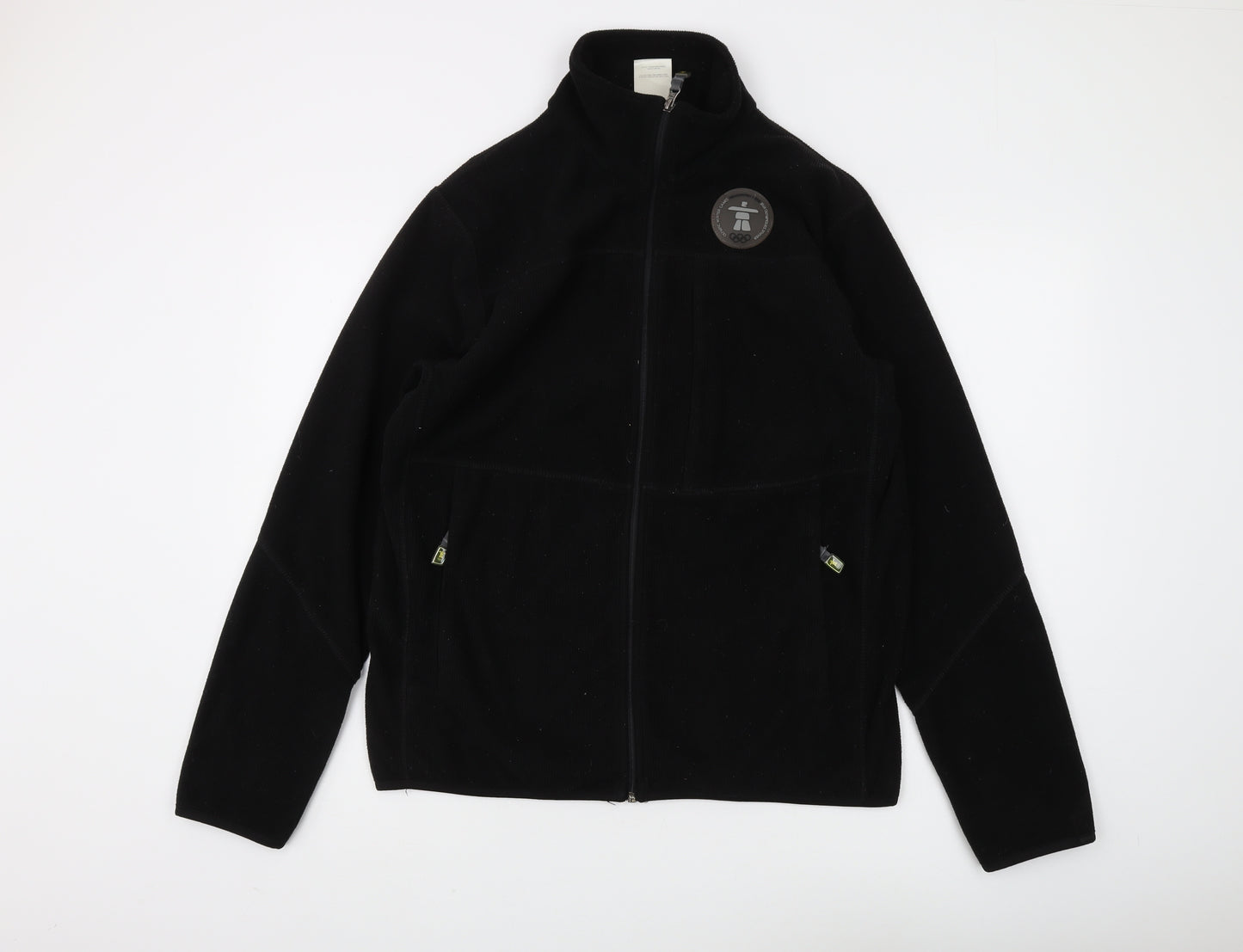 Hudson's Bay Co. Men's Black Full Zip Fleece Sweatshirt M