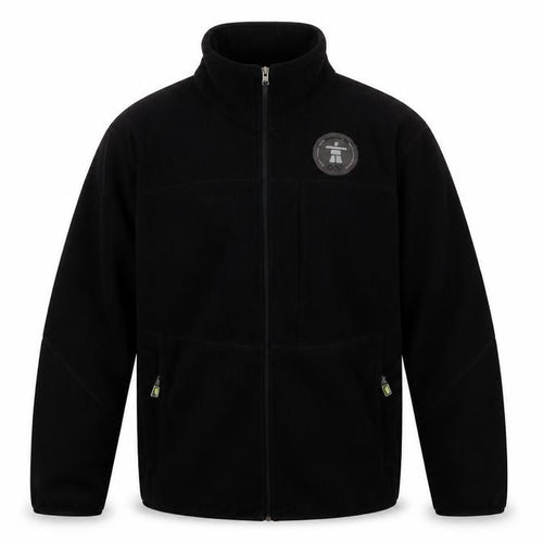 Hudson's Bay Co. Men's Black Full Zip Fleece Sweatshirt M
